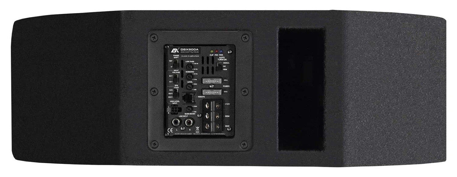 ESX DBX800A - 20 Cm Aktiv Subwoofer Mit 800 Watt (RMS: 400 Watt) 3 ESX DBX800A - 20 Cm Aktiv Subwoofer Mit 800 Watt (RMS: 400 Watt) – Bild 3