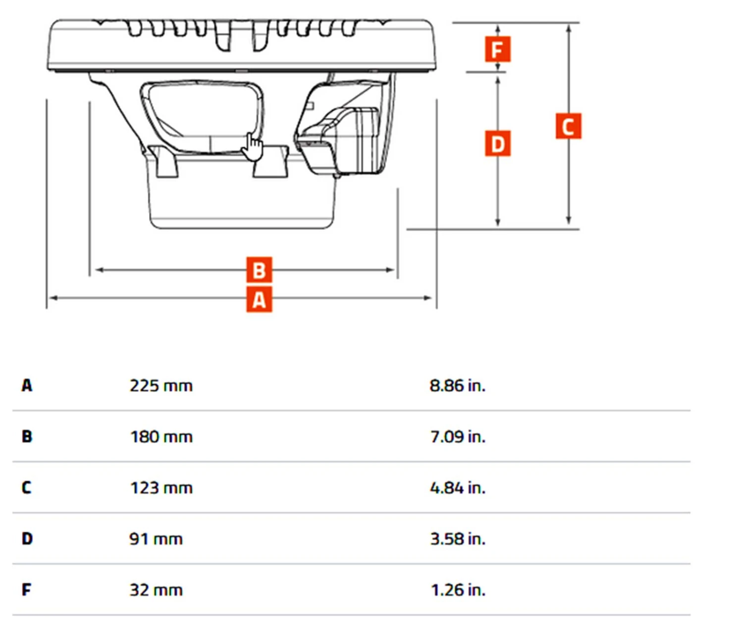 Hertz HMX 8 - 20 Cm 2-Wege-Lautsprecher Mit 200 Watt (RMS: 100 Watt) - Weiß 3 Hertz HMX 8 - 20 Cm 2-Wege-Lautsprecher Mit 200 Watt (RMS: 100 Watt) - Weiß – Bild 3