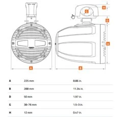 Hertz HTX 8 M-FL-TW - Aufbau-Lautsprecher Mit 200 Watt (RMS: 100 Watt) - Weiß 5 Hertz HTX 8 M-FL-TW - Aufbau-Lautsprecher Mit 200 Watt (RMS: 100 Watt) - Weiß -Auto Zubehör Günstiges Geschäft 44890 2