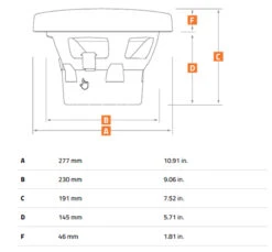 Hertz HMS 10 S4-LD-SW - 25 Cm Passiv Subwoofer Mit 600 Watt (RMS: 300 Watt) - Weiß -Auto Zubehör Günstiges Geschäft 44910 2