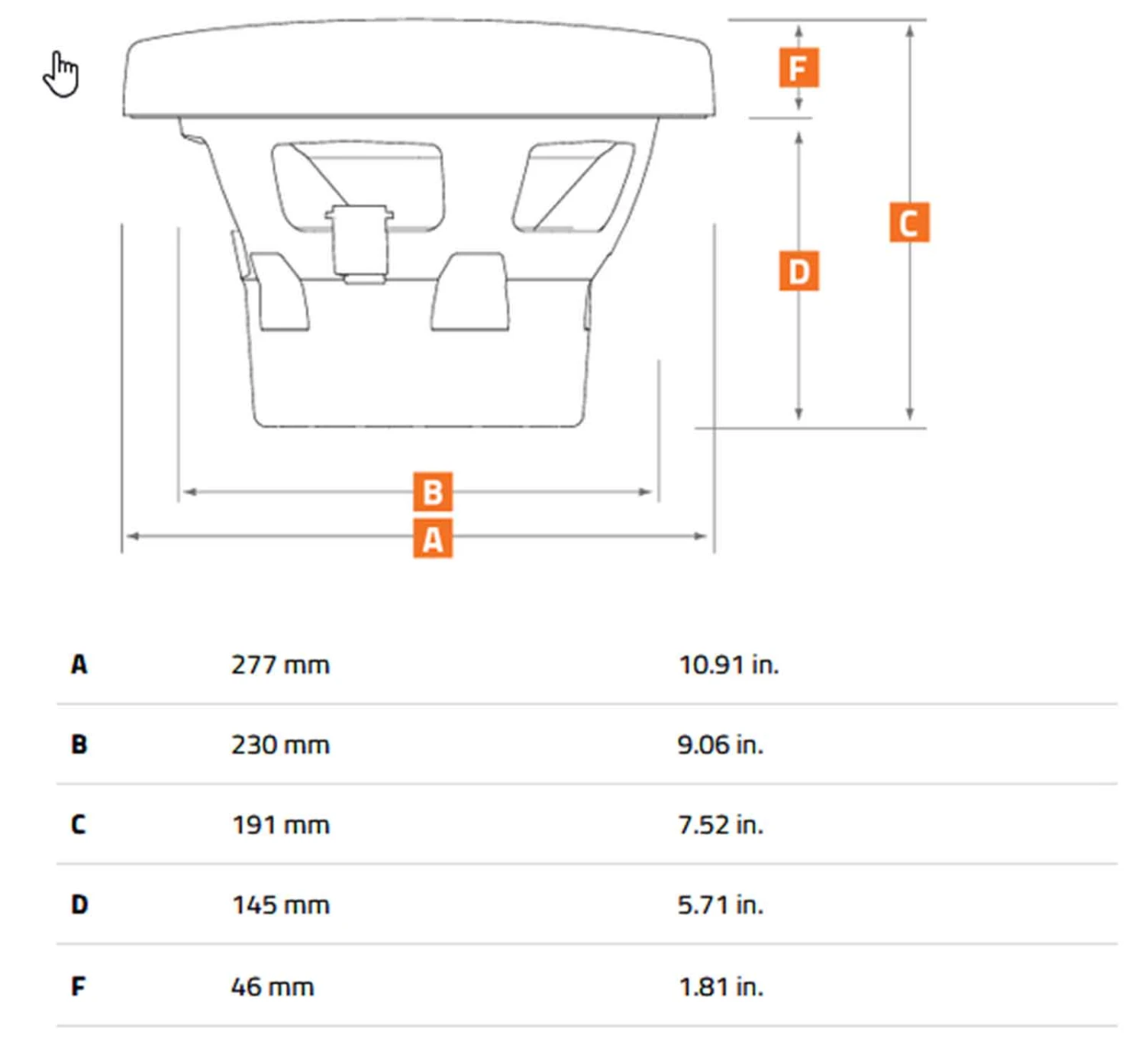 Hertz HMS 10 S2-LD-G - 25 Cm Passiv Subwoofer Mit 600 Watt (RMS: 300 Watt) - Schwarz 4 Hertz HMS 10 S2-LD-G - 25 Cm Passiv Subwoofer Mit 600 Watt (RMS: 300 Watt) - Schwarz – Bild 4