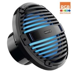 Hertz HMS 12 B2-LD-C - 30 Cm Passiv Subwoofer Mit 1000 Watt (RMS: 500 Watt) - Schwarz