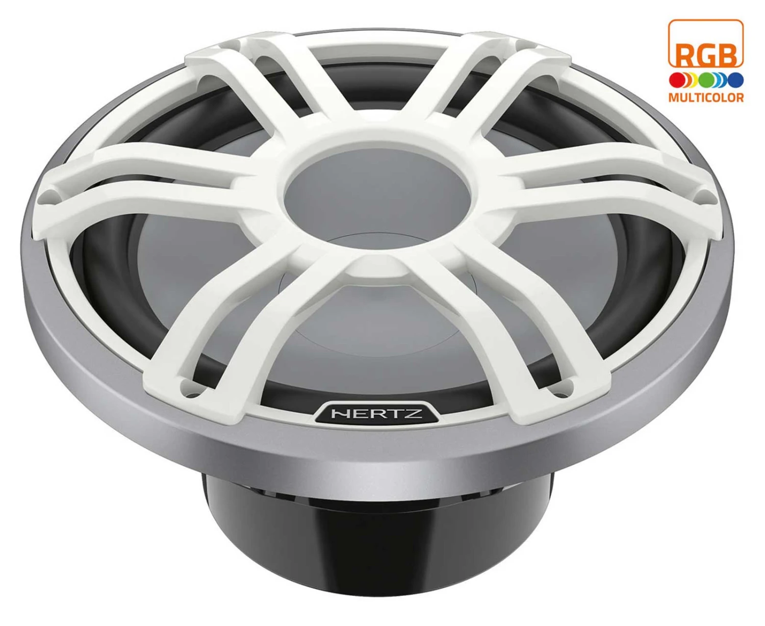 Hertz HMS 12 S2-LD-SW - 30 Cm Passiv Subwoofer Mit 1000 Watt (RMS: 500 Watt) - Weiß 1 Hertz HMS 12 S2-LD-SW - 30 Cm Passiv Subwoofer Mit 1000 Watt (RMS: 500 Watt) - Weiß