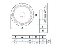 Audison Prima APX 6.5 - 16,5 Cm 2-Wege-Lautsprecher Mit 210 Watt (RMS: 70 Watt) -Auto Zubehör Günstiges Geschäft 45048 5