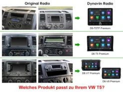 Dynavin D9-T5TP Premium 96 GB - Navigation Mit Touchscreen / DAB / Bluetooth Für VW T5 -Auto Zubehör Günstiges Geschäft 45841 7