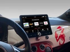 Dynavin D9-FT500 Premium 192 GB - Navigation Mit Touchscreen / DAB / Bluetooth Für Fiat 500 -Auto Zubehör Günstiges Geschäft 45925 7